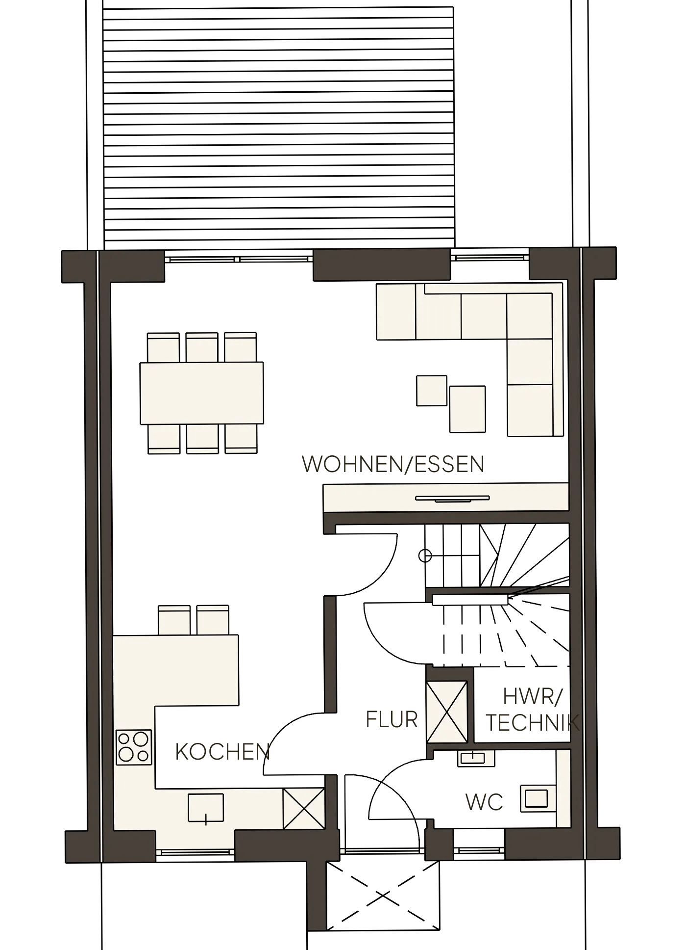 Grundriss Erdgeschoss